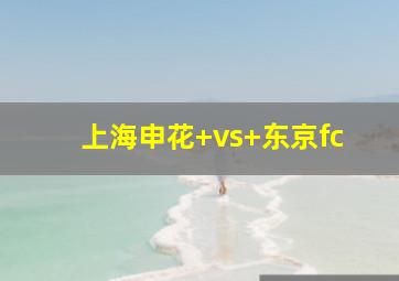 上海申花 vs 东京fc